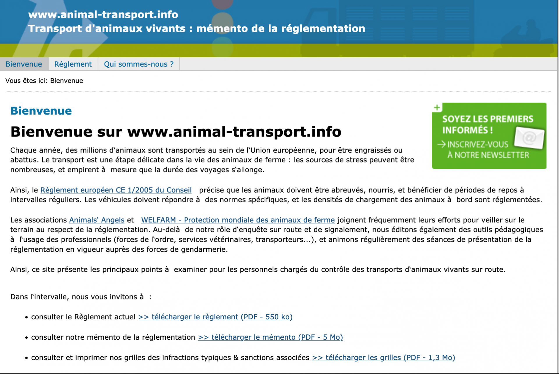 animal transport